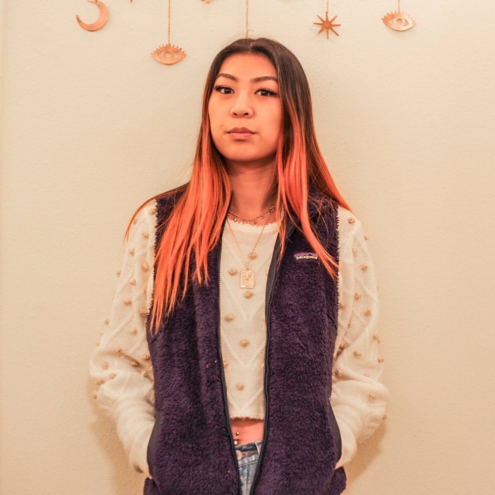 Patagonia fuzzy vest